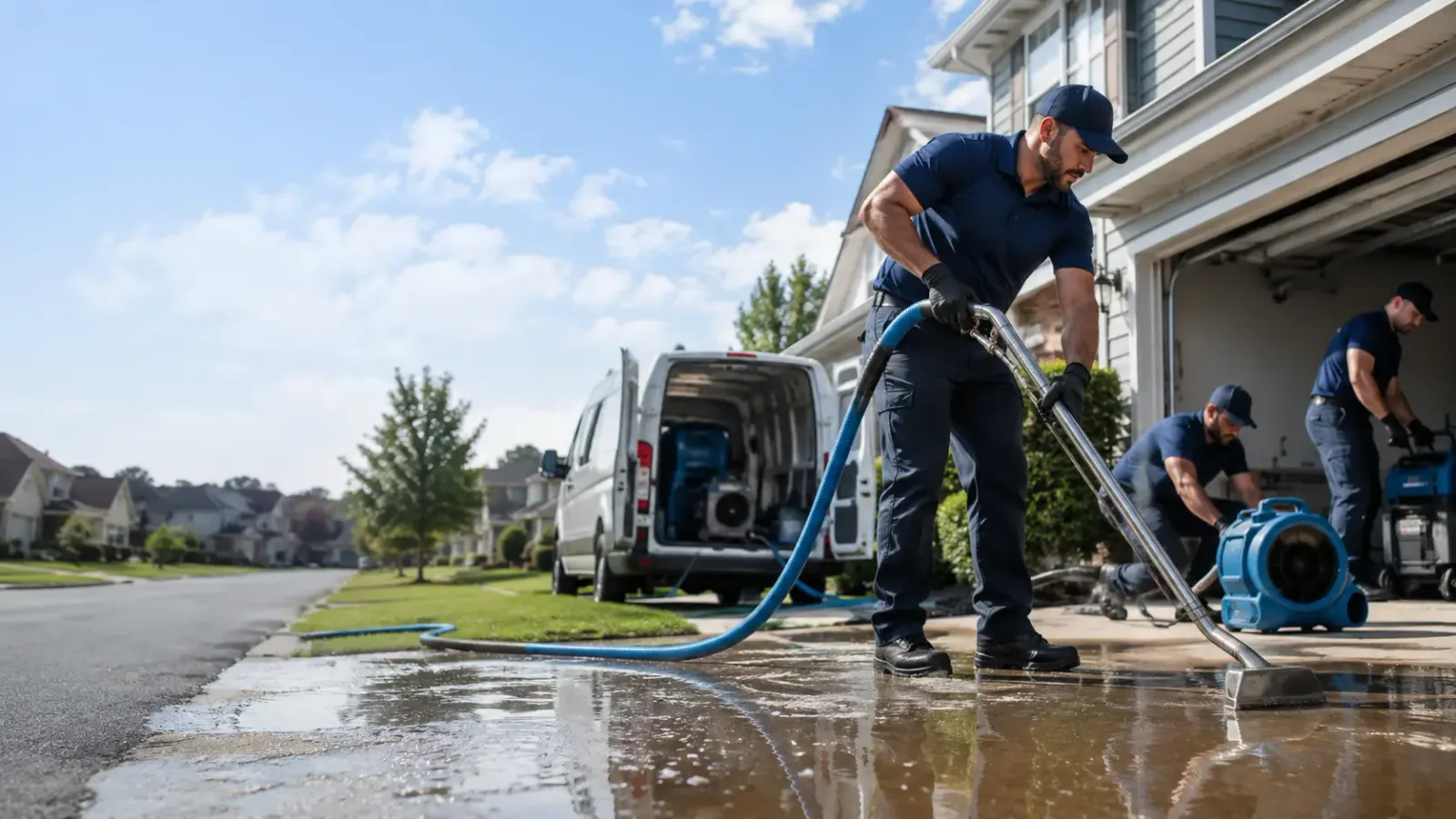 Flood Damage Restoration in Snow Hill, MD